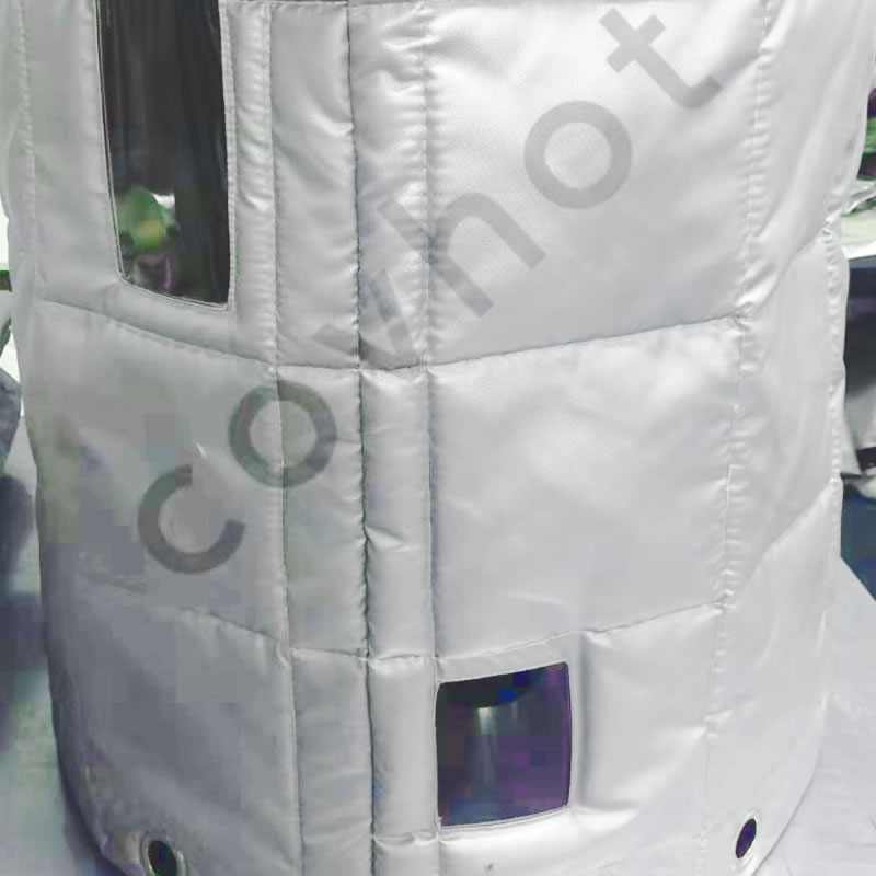 可拆卸柔性反應釜保溫衣廠家 耐高溫550°C來圖定制 批量優(yōu)惠