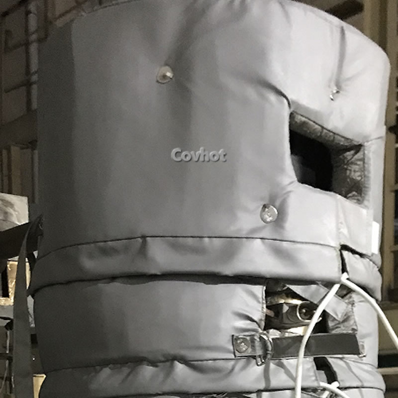 加熱器保溫套(衣)隔熱效果好 有效節(jié)能 降低車間溫度