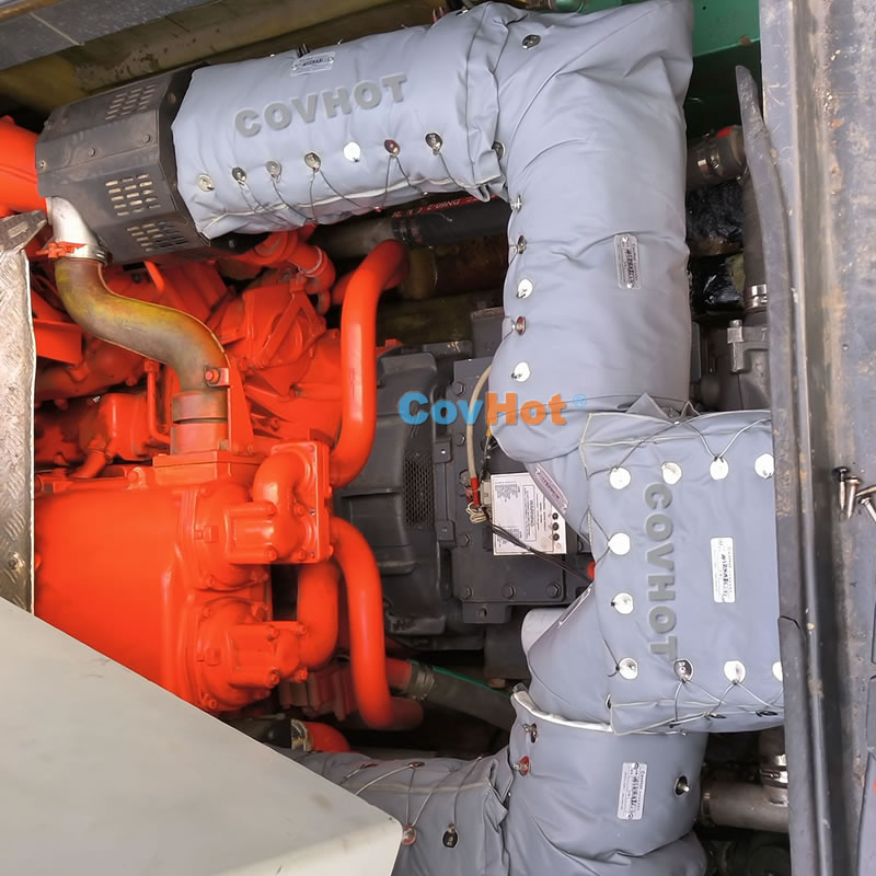 排氣系統(tǒng)隔熱防護罩,防火耐高溫,火車輪船大型機械車輛適用